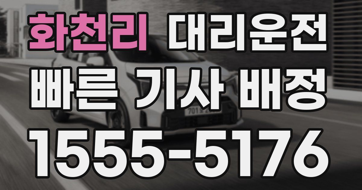 일일대리기사