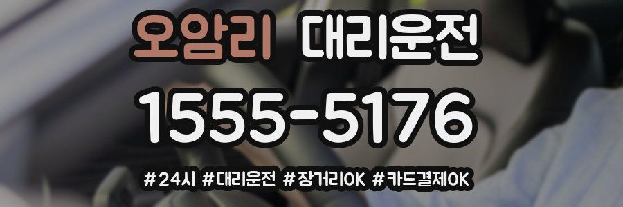 오암리 대리운전