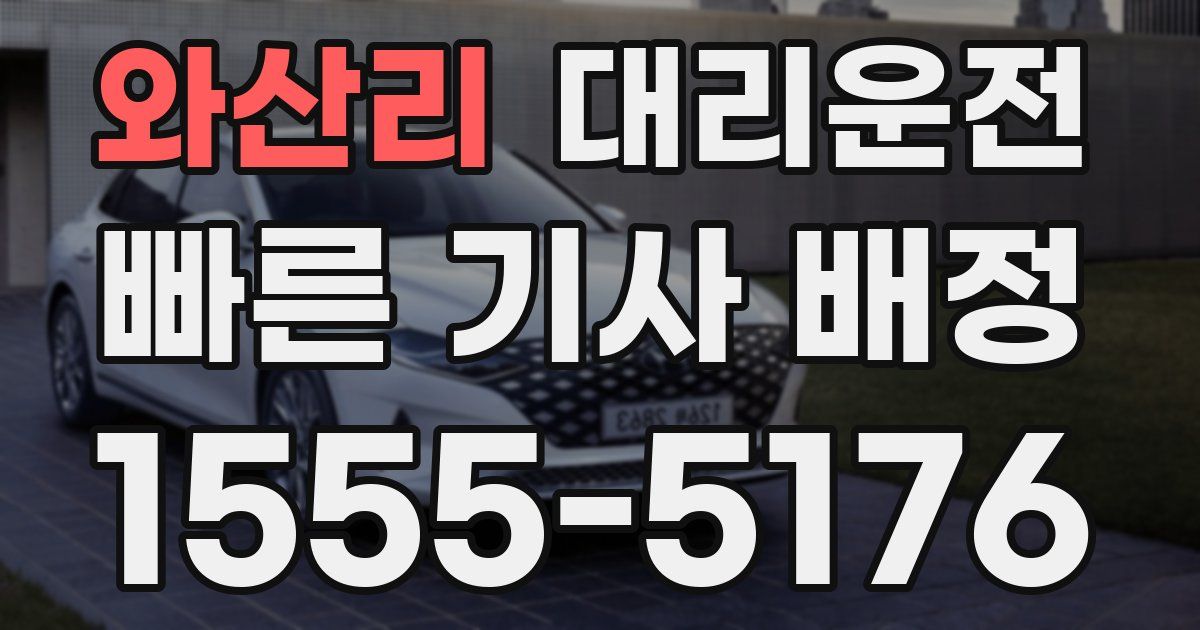 일일대리기사