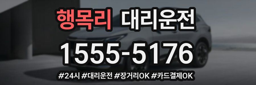 행목리 대리운전