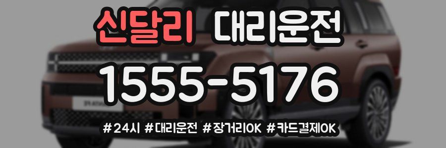 신달리 대리운전