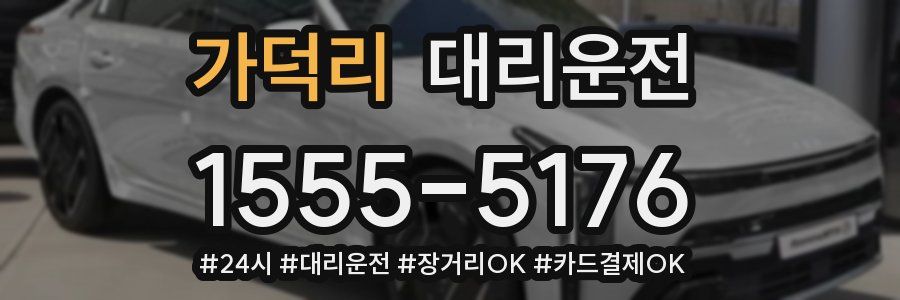 가덕리 대리운전