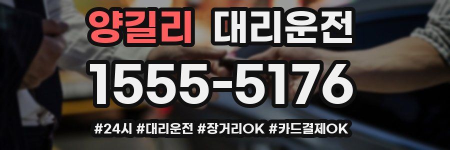 양길리 대리운전