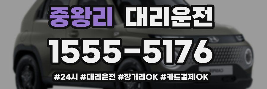 중왕리 대리운전