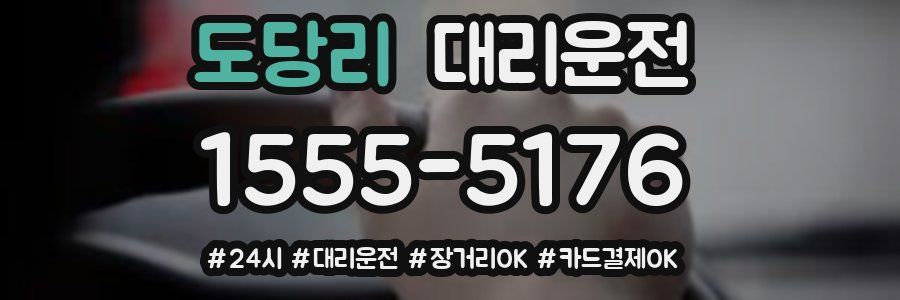 도당리 대리운전