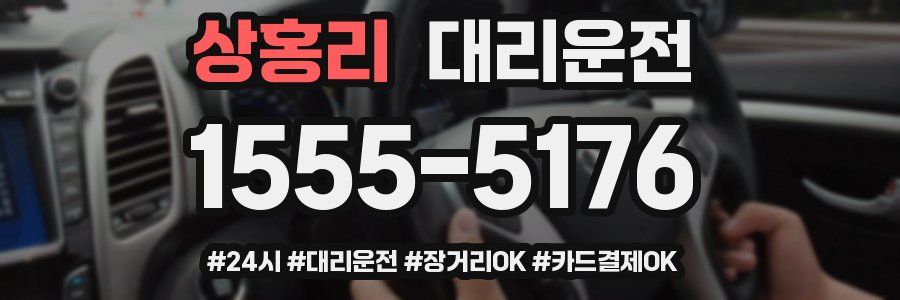 상홍리 대리운전
