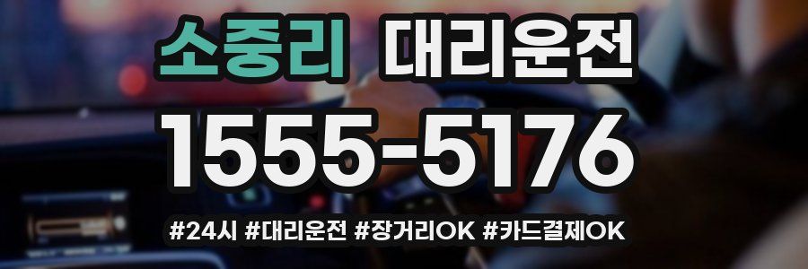 소중리 대리운전