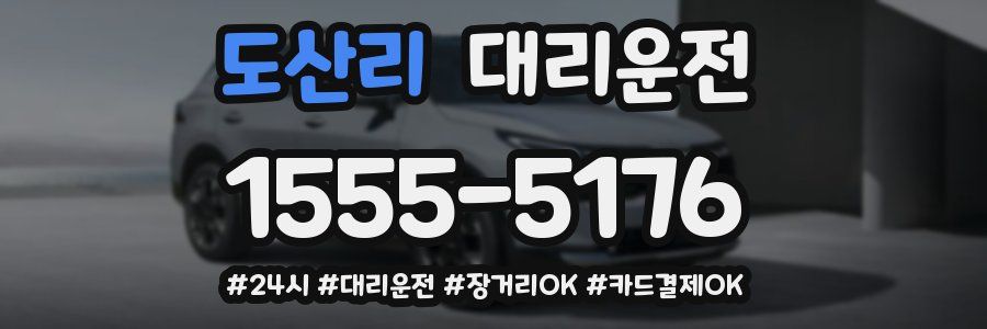 도산리 대리운전