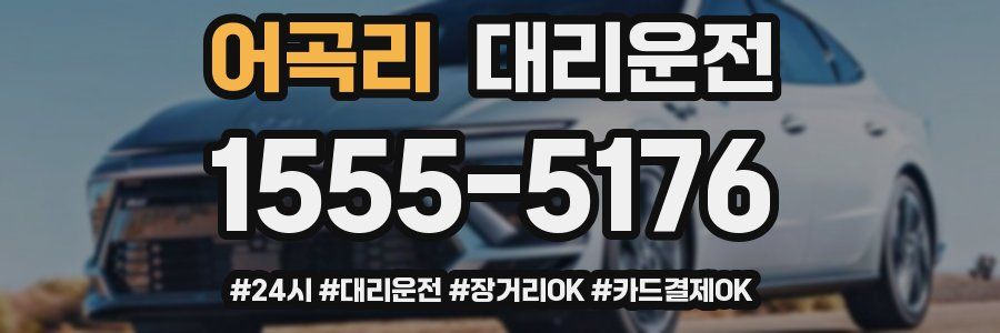 어곡리 대리운전