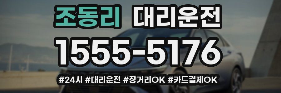 조동리 대리운전