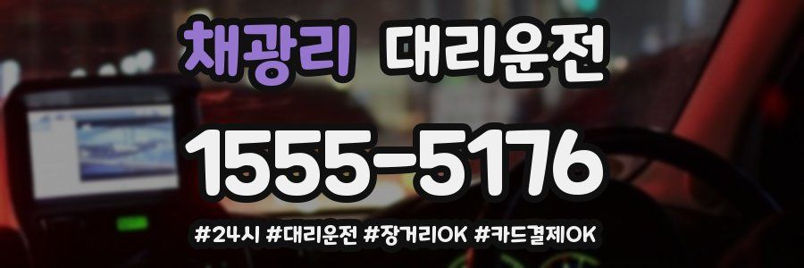 채광리 대리운전