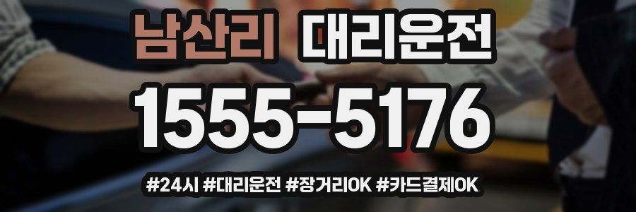 남산리 대리운전