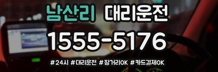 남산리 대리운전