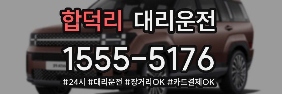 합덕리 대리운전