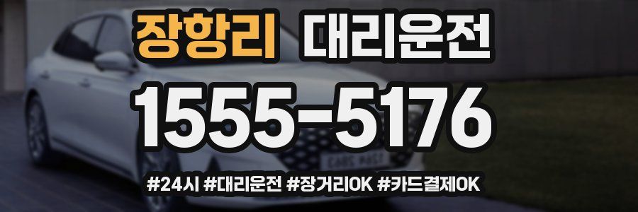 장항리 대리운전
