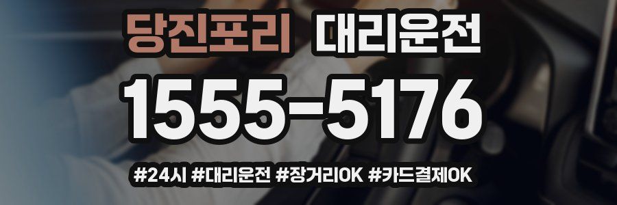 당진포리 대리운전