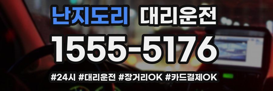 난지도리 대리운전