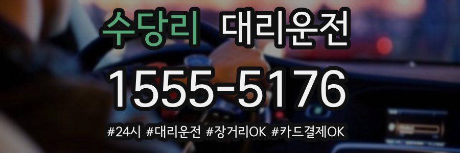 수당리 대리운전