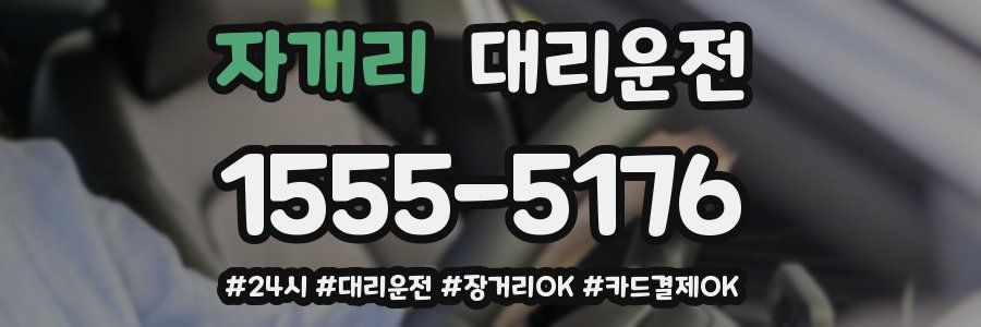 자개리 대리운전