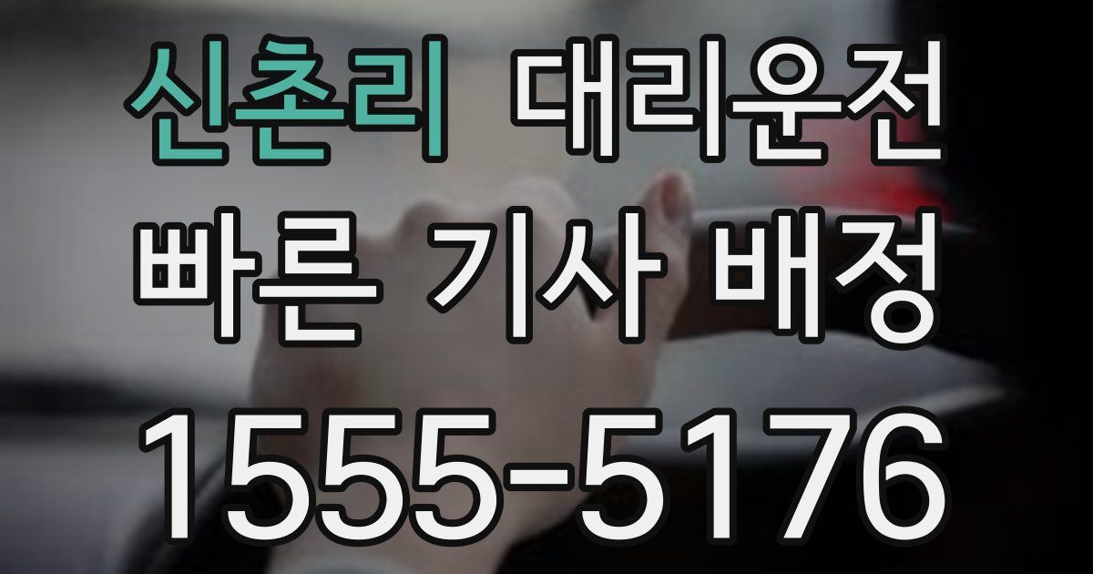 일일대리기사