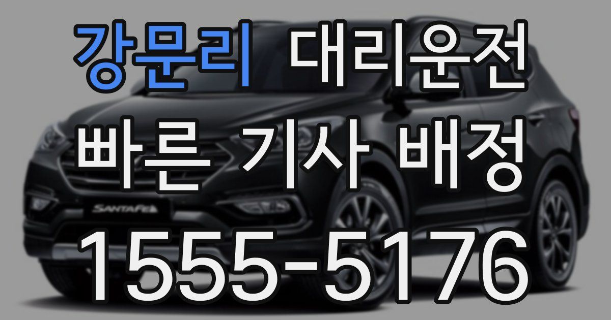 일일대리기사
