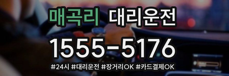 매곡리 대리운전
