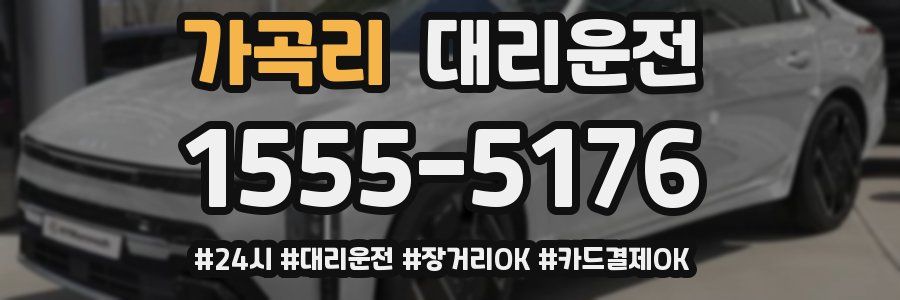 가곡리 대리운전