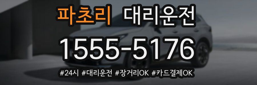 파초리 대리운전