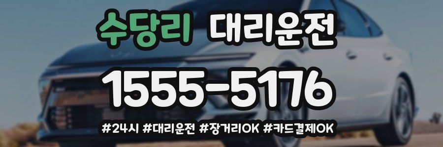 수당리 대리운전