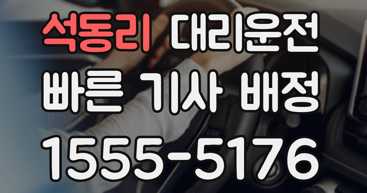 일일대리기사