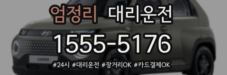 엄정리 대리운전