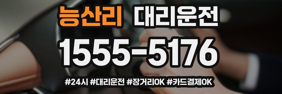 능산리 대리운전