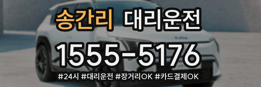 송간리 대리운전