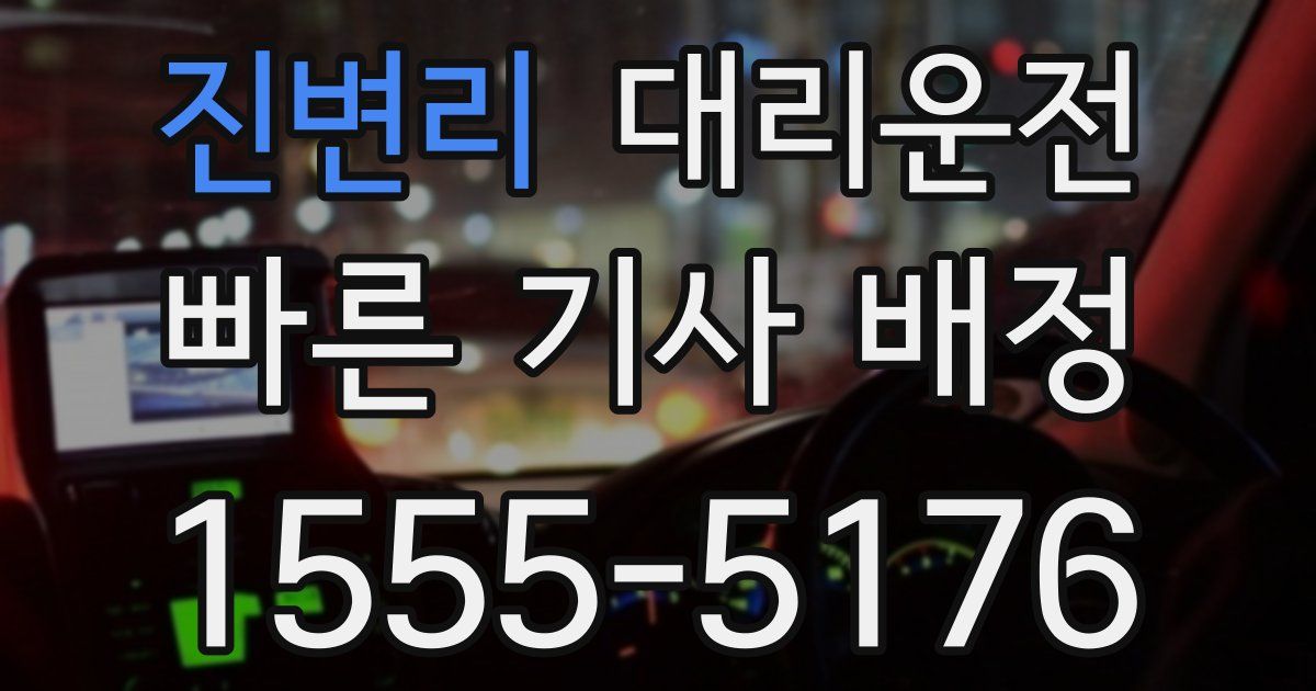 일일대리기사