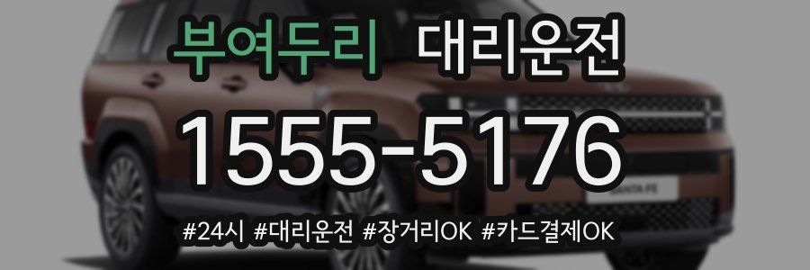 부여두리 대리운전