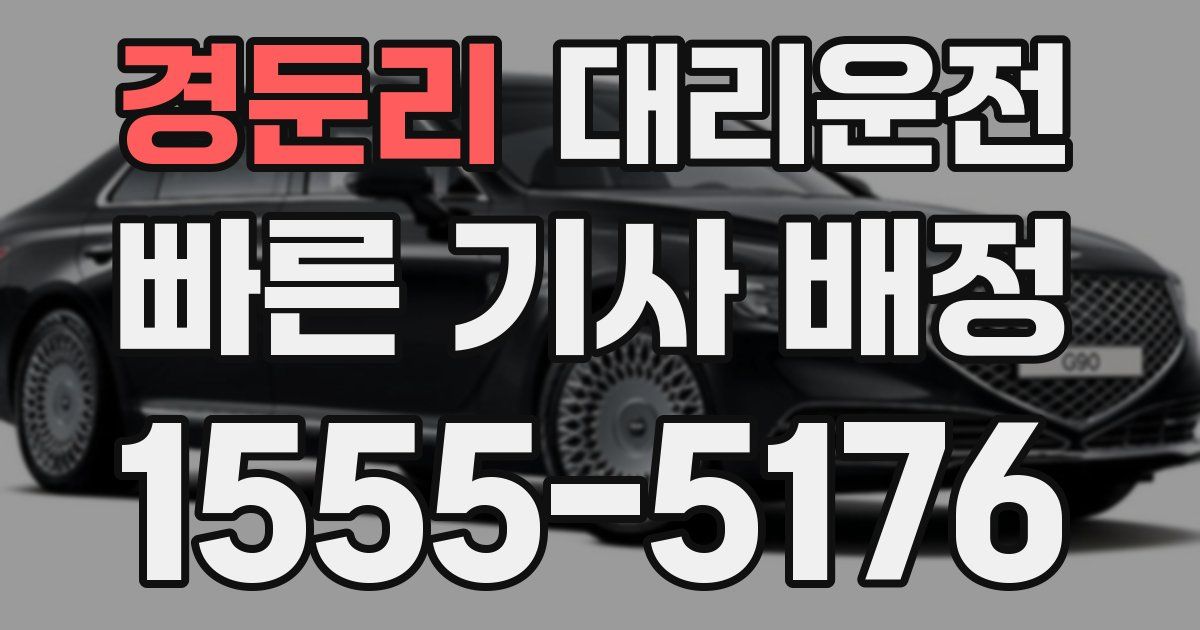 일일대리기사