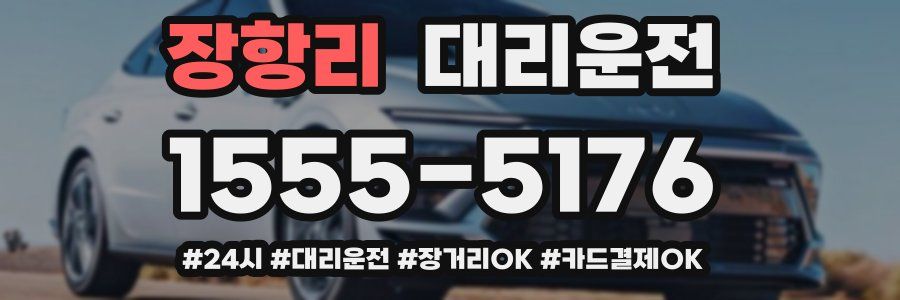장항리 대리운전