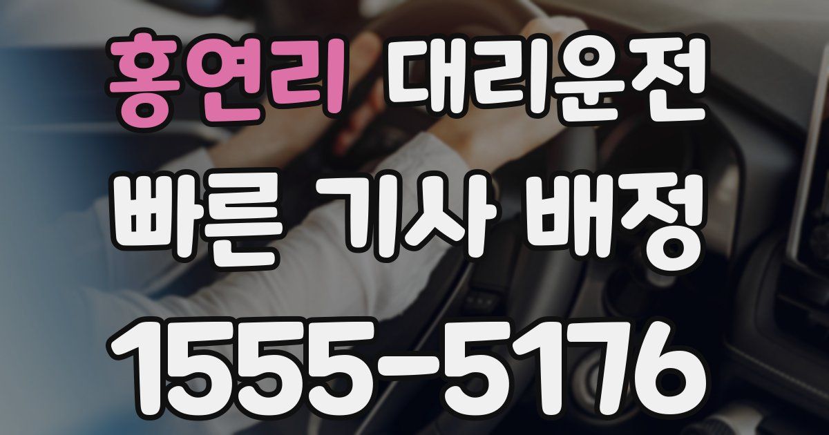 일일대리기사