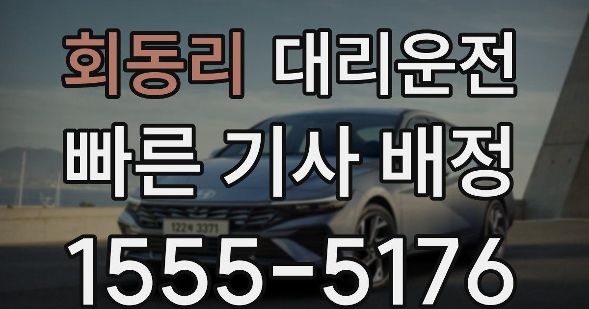 일일대리기사