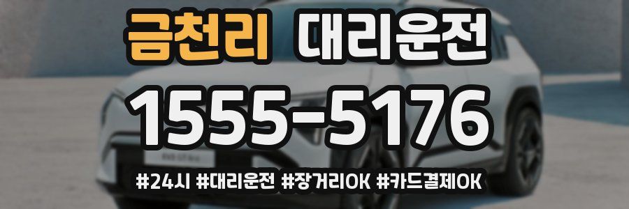 금천리 대리운전
