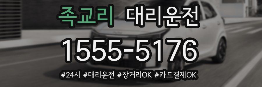 족교리 대리운전