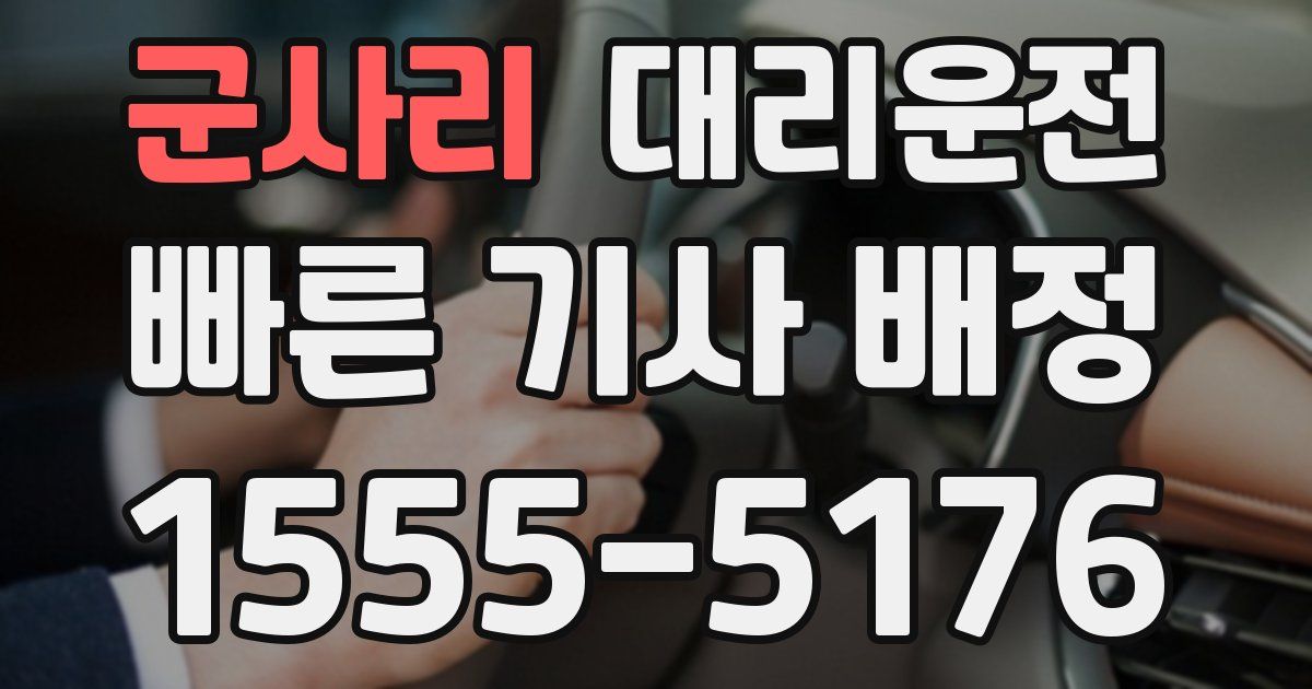 일일대리기사