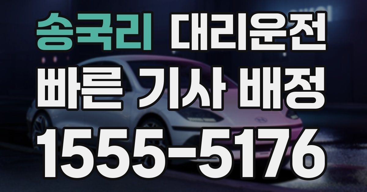 일일대리기사