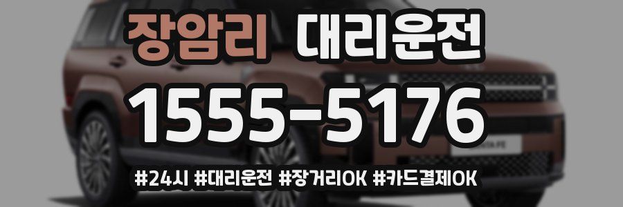 장암리 대리운전