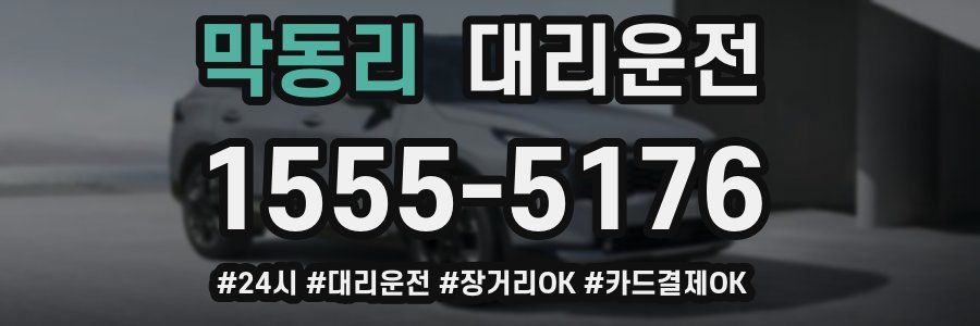 막동리 대리운전