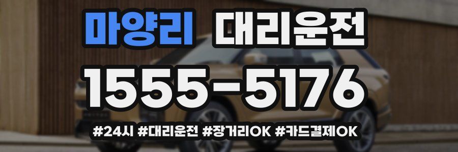 마양리 대리운전