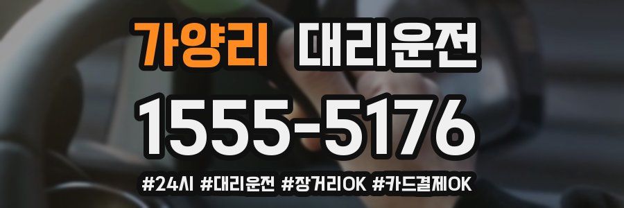 가양리 대리운전