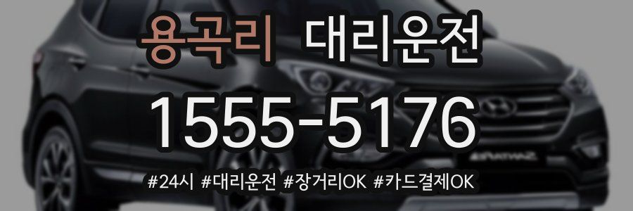 용곡리 대리운전