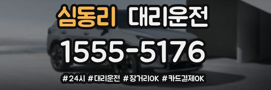 심동리 대리운전