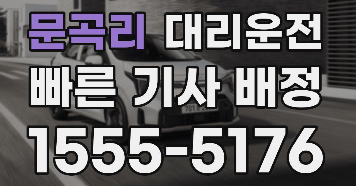 일일대리기사